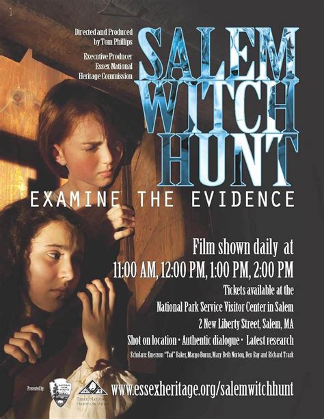 Salem witch hunt examine the evidenxe